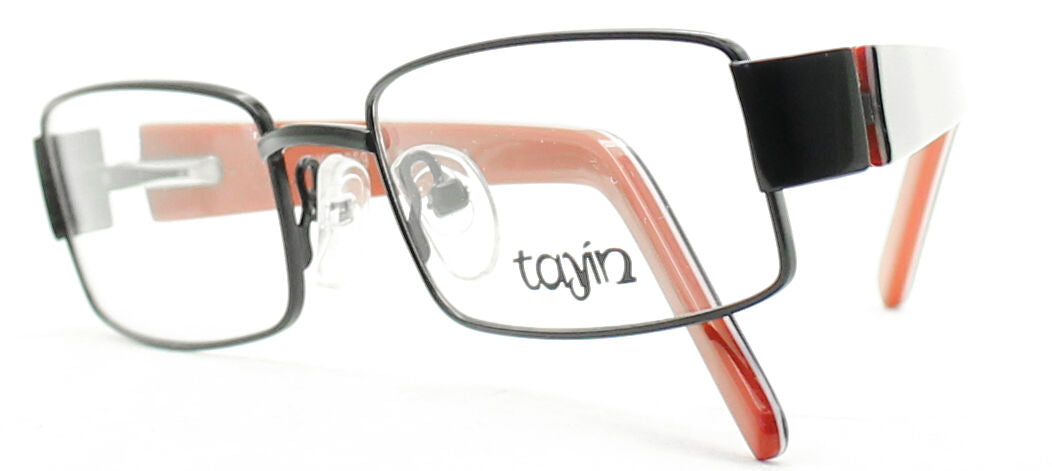 TAYIN KL1059 C1 52mm Black/Red Eyewear FRAMES Eyeglasses RX Optical Glasses -New