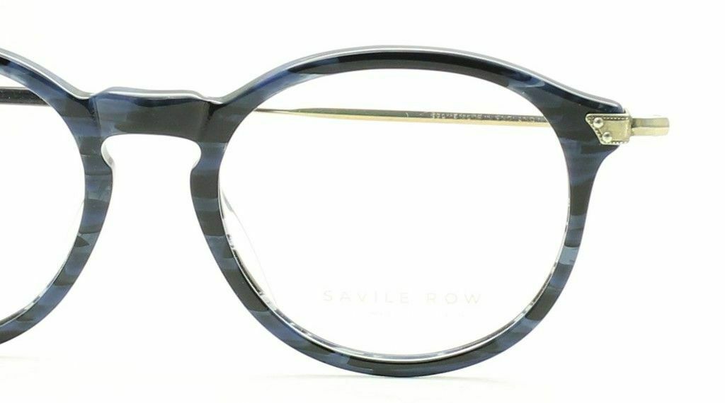 SAVILE ROW ENGLAND Drury 18K RG 50x18mm Eyewear RX Optical Eyeglasses Glasses