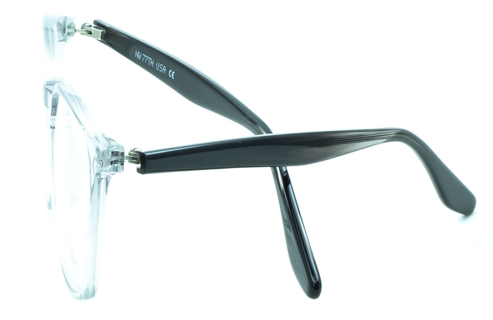 NW 77TH EYEWEAR USA 1053 Grey Crystal RX Optical FRAMES Glasses Eyeglasses - New