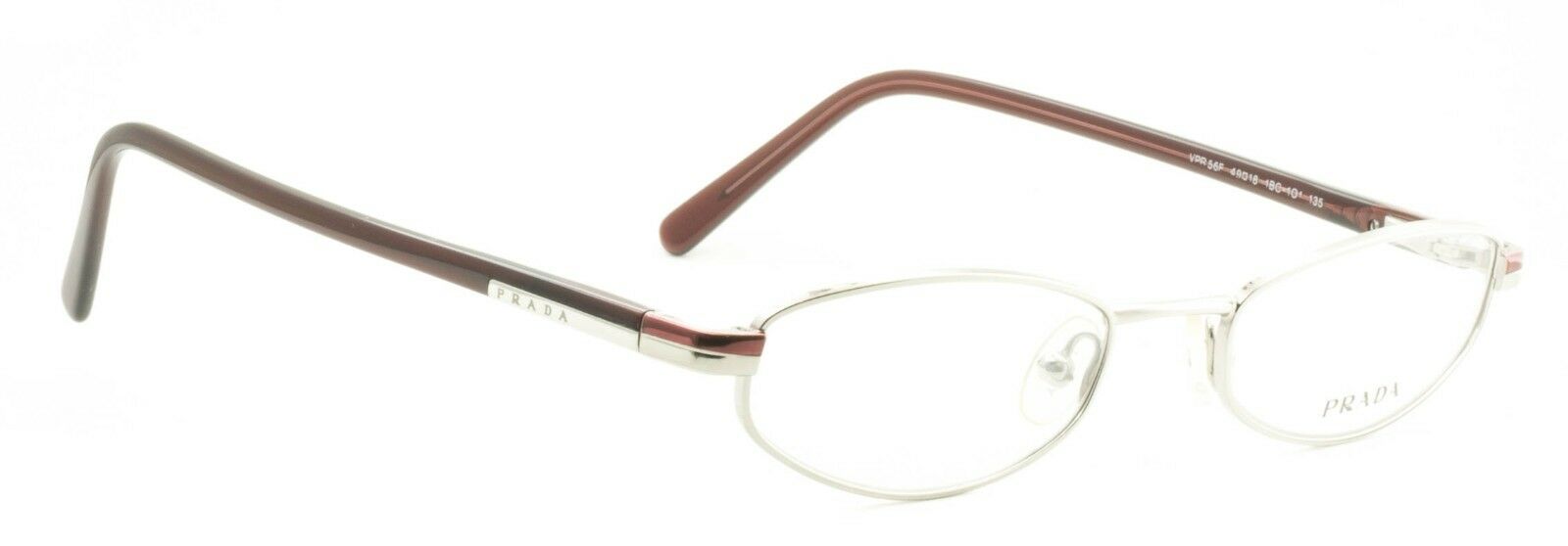 PRADA VPR 56F 1BC-1O1 49mm Eyewear FRAMES RX Optical Eyeglasses Glasses NewItaly