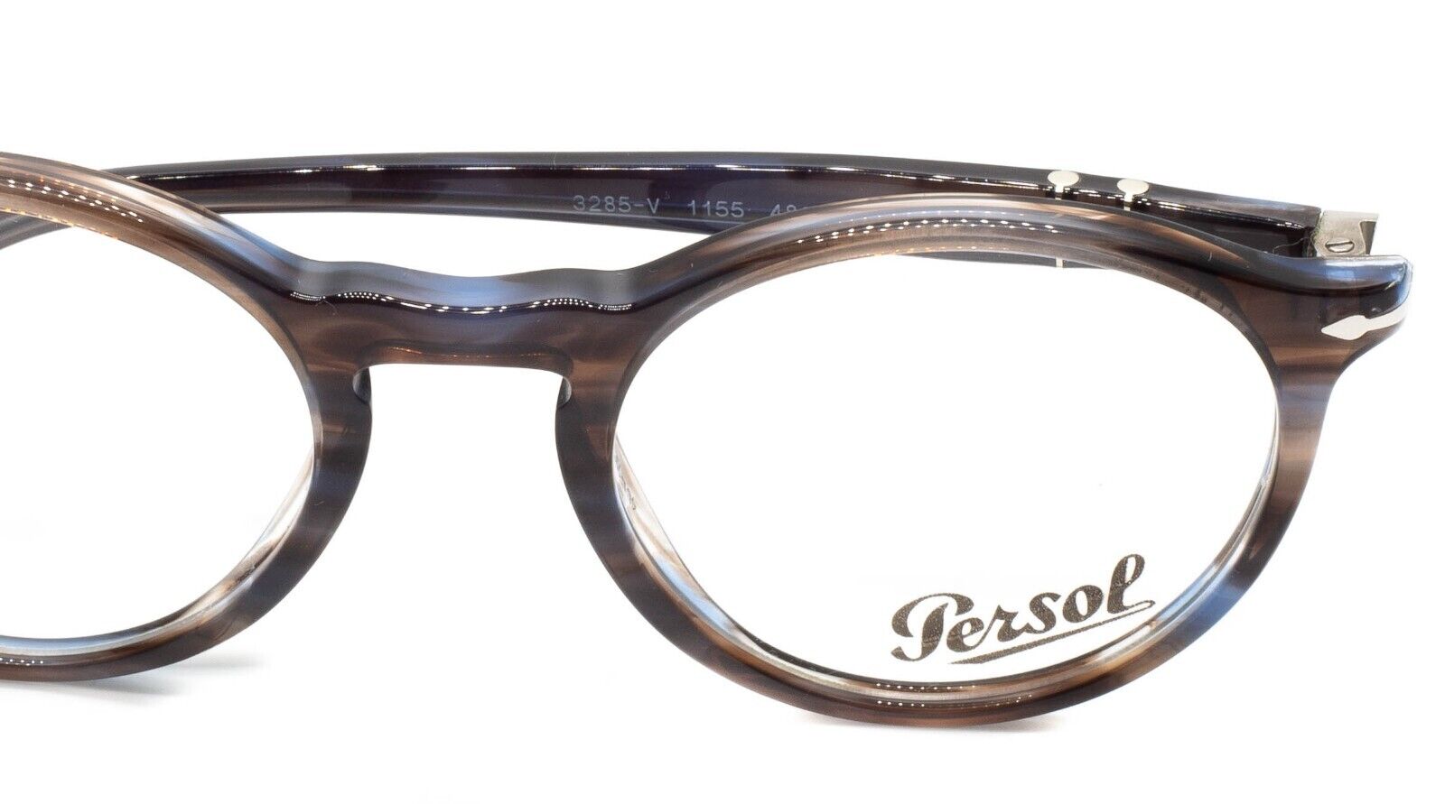 PERSOL 3285-V 1155 48mm Eyewear FRAMES Glasses RX Optical Eyeglasses New  Italy