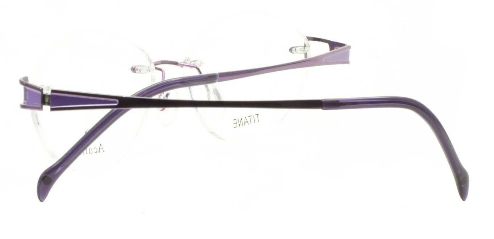 ACUITIS NADINE VIOLET Titane 53mm Glasses RX Optical Eyeglasses Eyewear - New