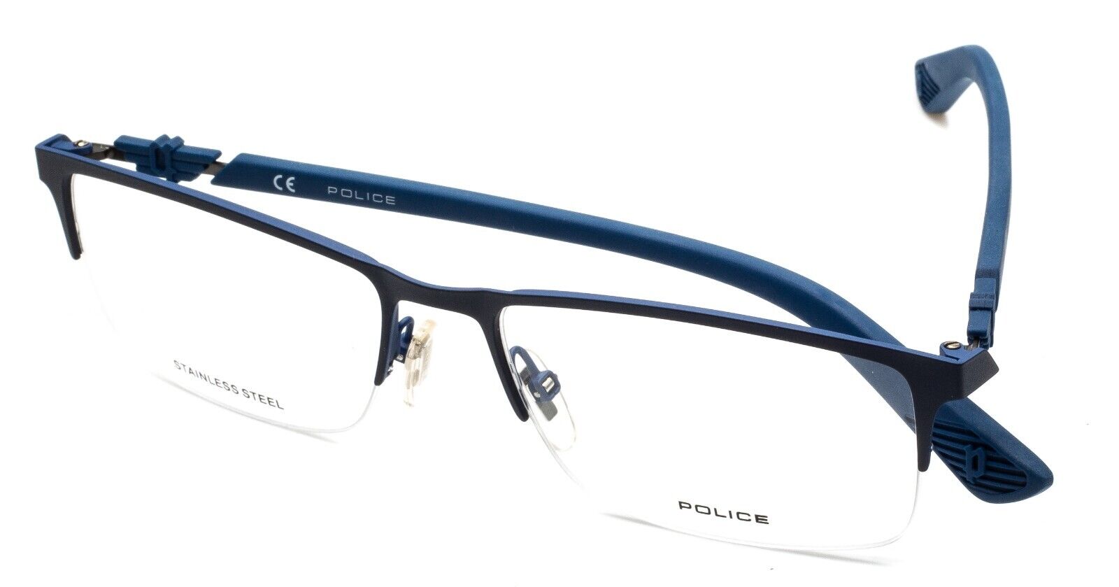 POLICE PITCH 1 VPL 794N COL. 06Q5 55mm Eyewear RX Optical Eyeglasses Glasses New