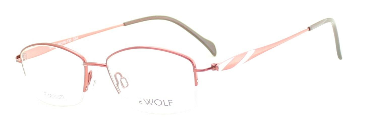 WOLF EYEWEAR 5660 C64 Titanium FRAMES RX Optical Glasses Eyeglasses New -TRUSTED