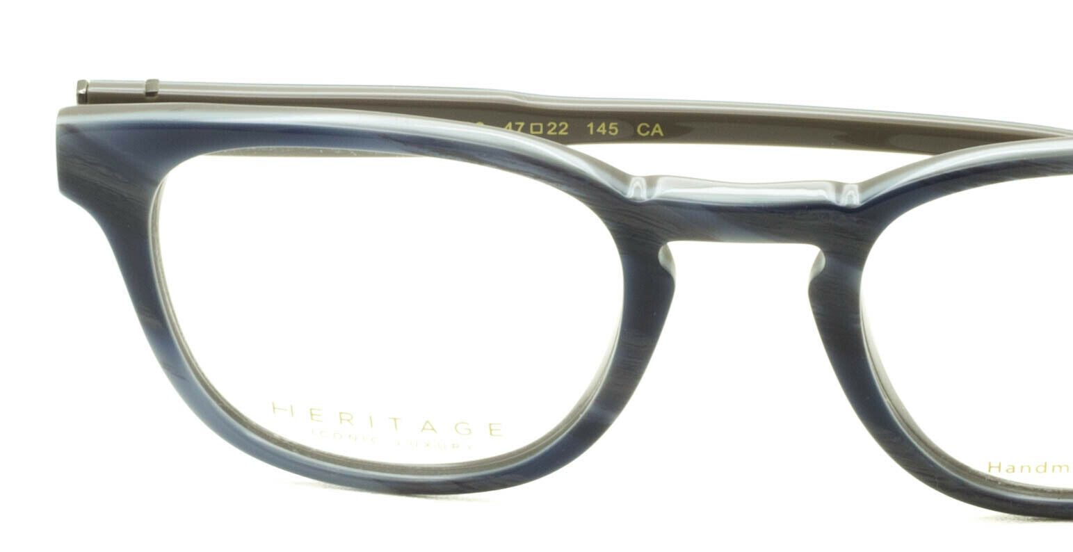 HERITAGE Iconic Luxury HEBM28 LG Eyewear FRAMES Eyeglasses RX Optical Glasses