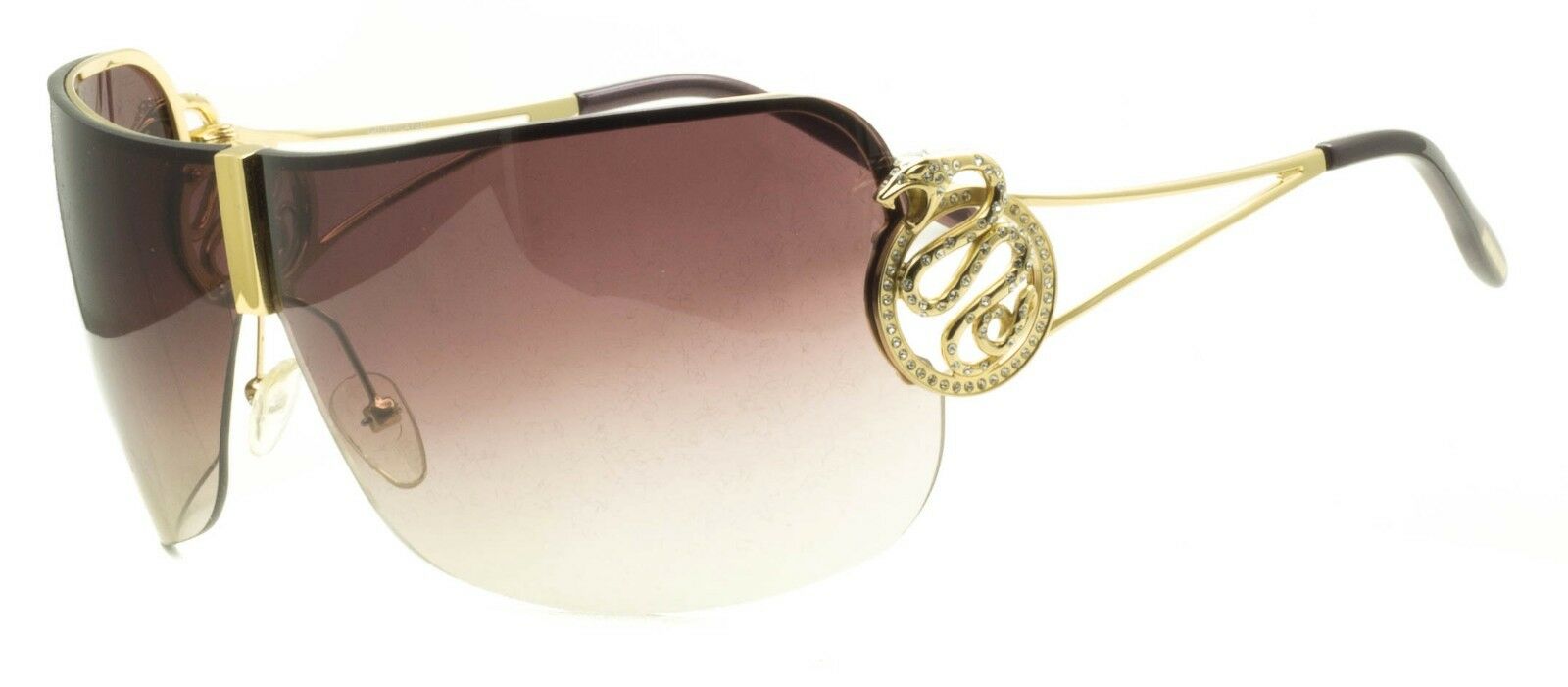 BOUCHERON BOU 78/S 000 1N Sunglasses Shades Gold Plated Eyeglasses BNIB - ITALY