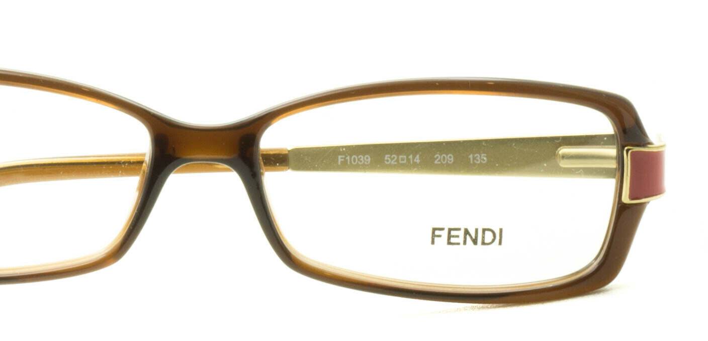 FENDI F1039 209 52mm Eyewear RX Optical FRAMES Glasses Eyeglasses New BNIB Italy