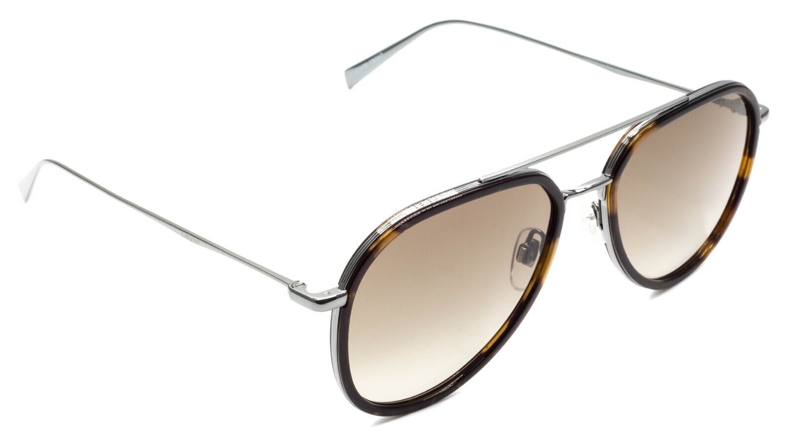 LEVI'S LV 5000S J5G 1V Sunglasses Gold Frame Blue Shaded Gold Mirror  Lenses 56mm
