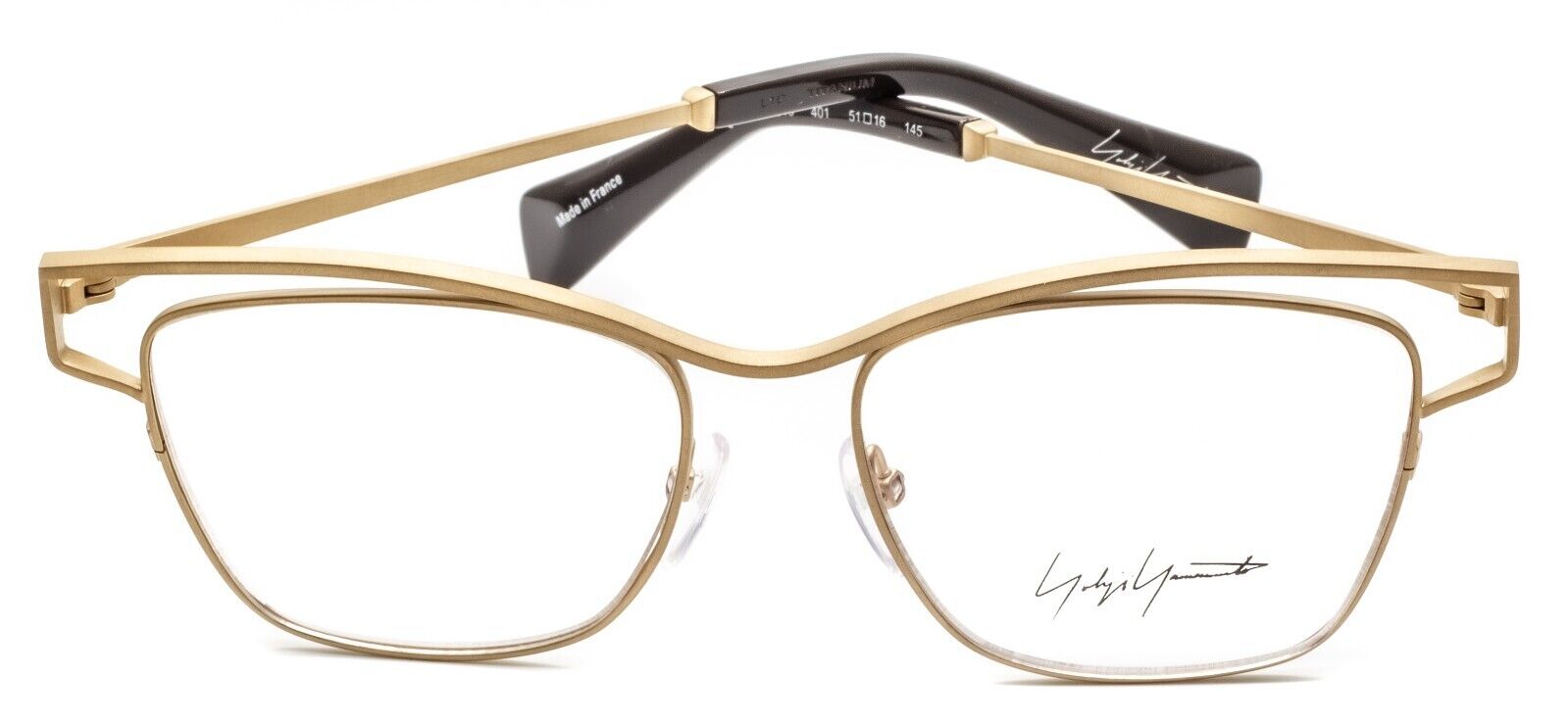 YOHJI YAMAMOTO YY3019 401 51mm Eyewear RX Optical Glasses Frames - New France