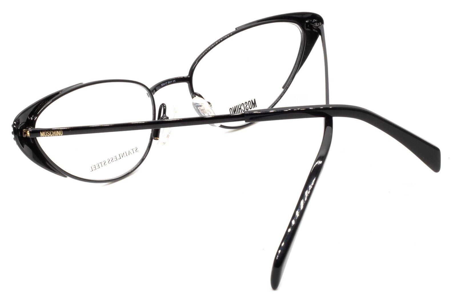 MOSCHINO MOS545 807 52mm Eyewear FRAMES RX Optical Glasses Eyeglasses - New BNIB