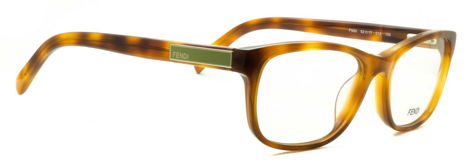 FENDI F980 218 Eyewear RX Optical FRAMES NEW Glasses Eyeglasses Italy - BNIB