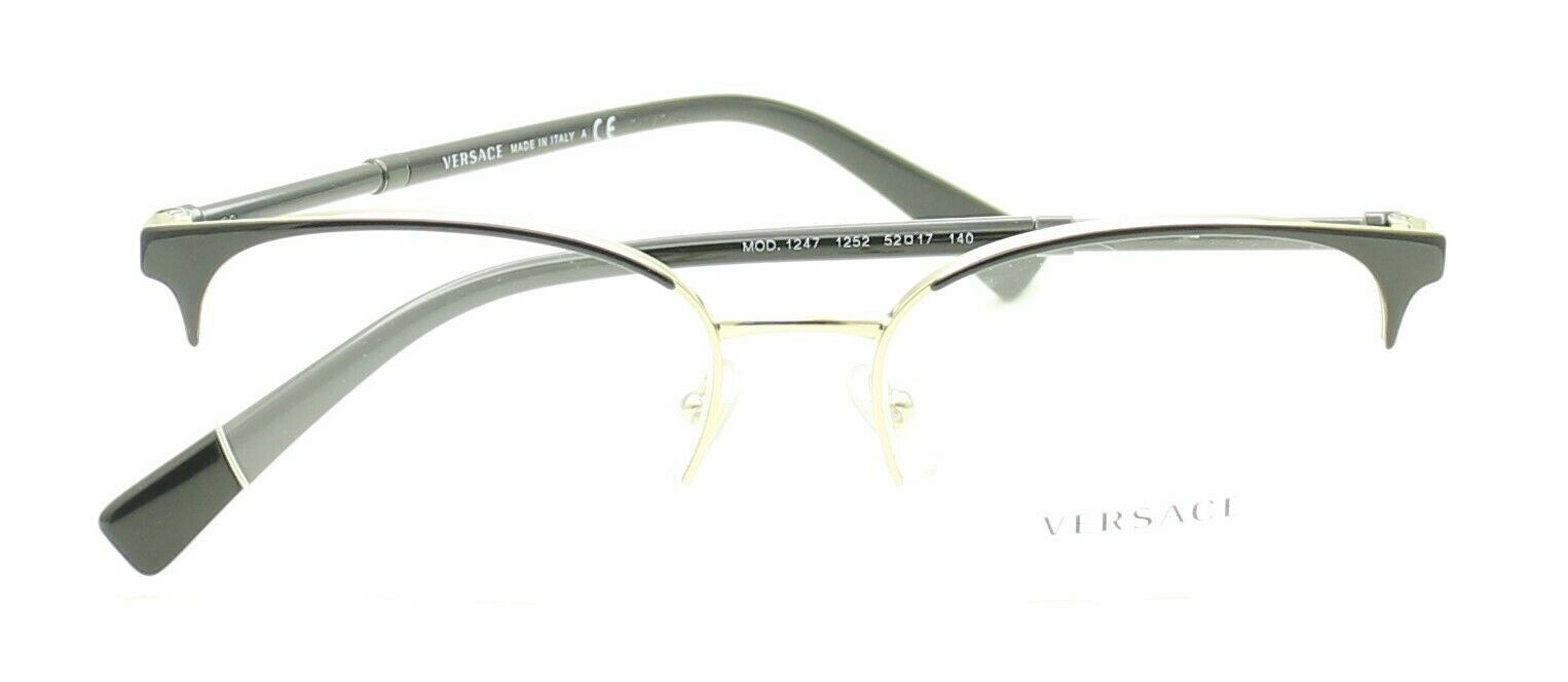 VERSACE MOD 1247 1252 52mm Eyewear FRAMES RX Optical Eyeglasses Glasses - Italy