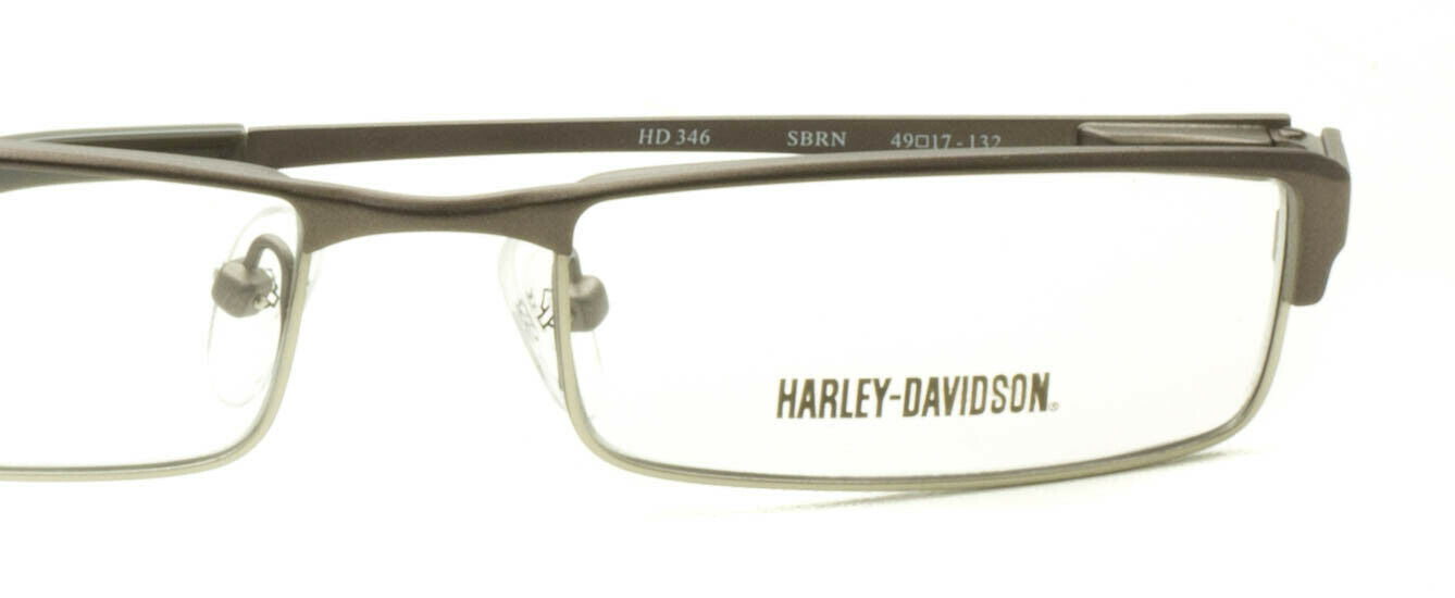 HARLEY-DAVIDSON HD 346 SBRN 49mm Eyewear FRAMES RX Optical Eyeglasses GlassesNew