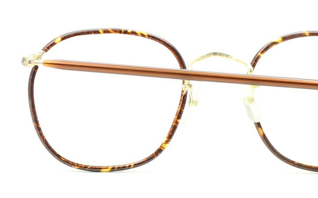 B.O.I.C.(SAVILE ROW) Quadra Gold 47x20mm Frames RX Optical Eyeglasses GlassesNOS