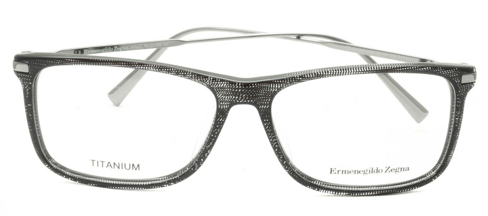 ERMENEGILDO ZEGNA EZ 5052-F 005 54mm FRAMES NEW Glasses Eyewear RX Optical Japan