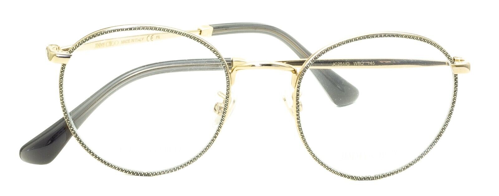 JIMMY CHOO 251/G W8Q 50mm Eyewear Glasses RX Optical Glasses FRAMES New - Italy