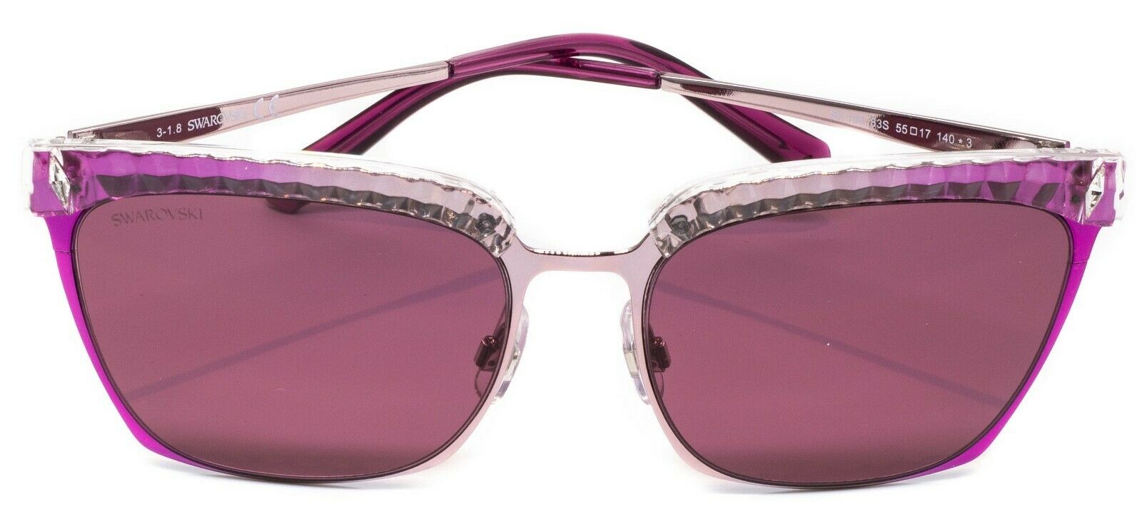 SWAROVSKI SK 196 83S *3 55mm Sunglasses Shades Ladies Eyewear Glasses BNIB New