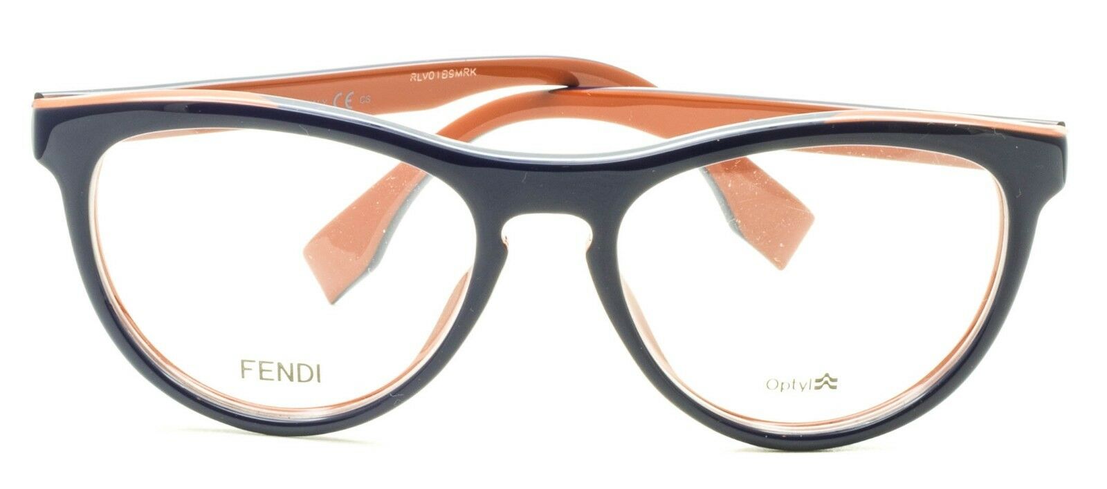 FENDI FF 0123 MFW 51mm Eyewear RX Optical FRAMES NEW Glasses Eyeglasses - Italy