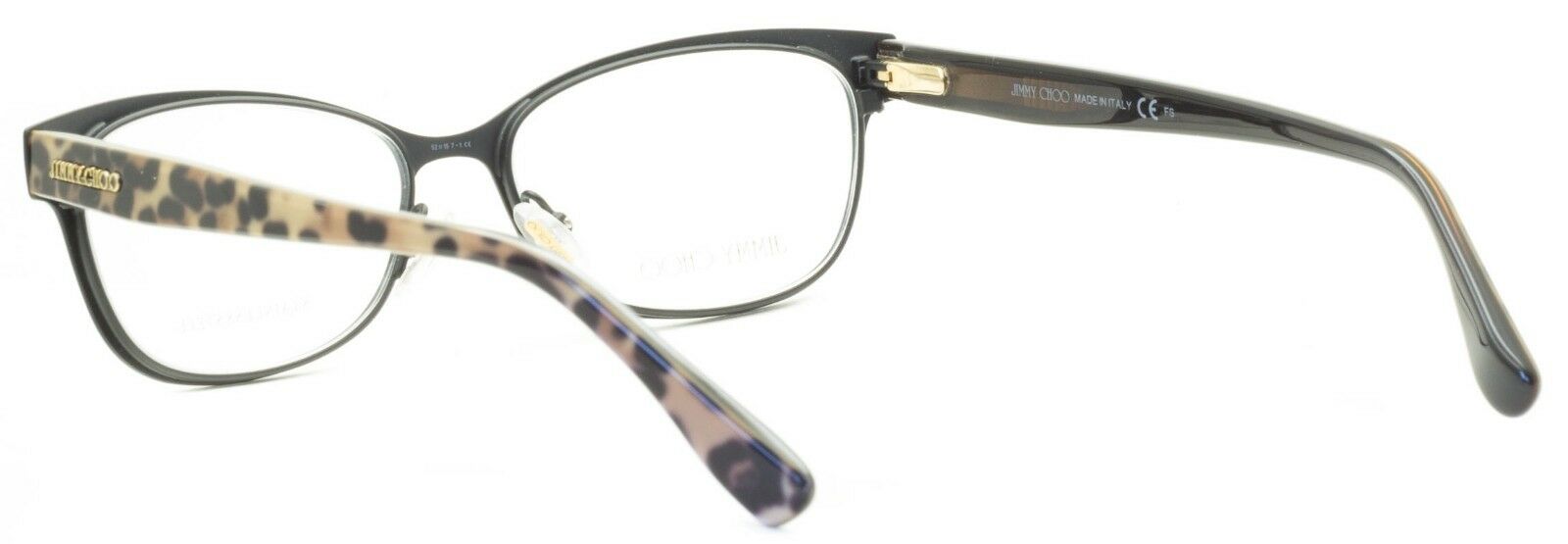 Jimmy Choo JC147 PWN 52mm Eyewear Glasses RX Optical Glasses FRAMES New - Italy