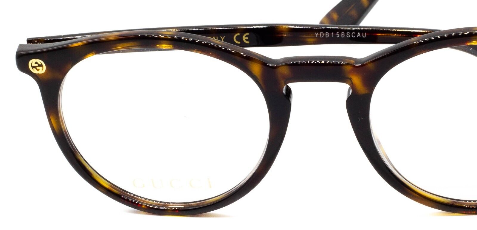 GUCCI GG0121O 002 49mm Eyewear FRAMES Glasses RX Optical Eyeglasses New - Italy