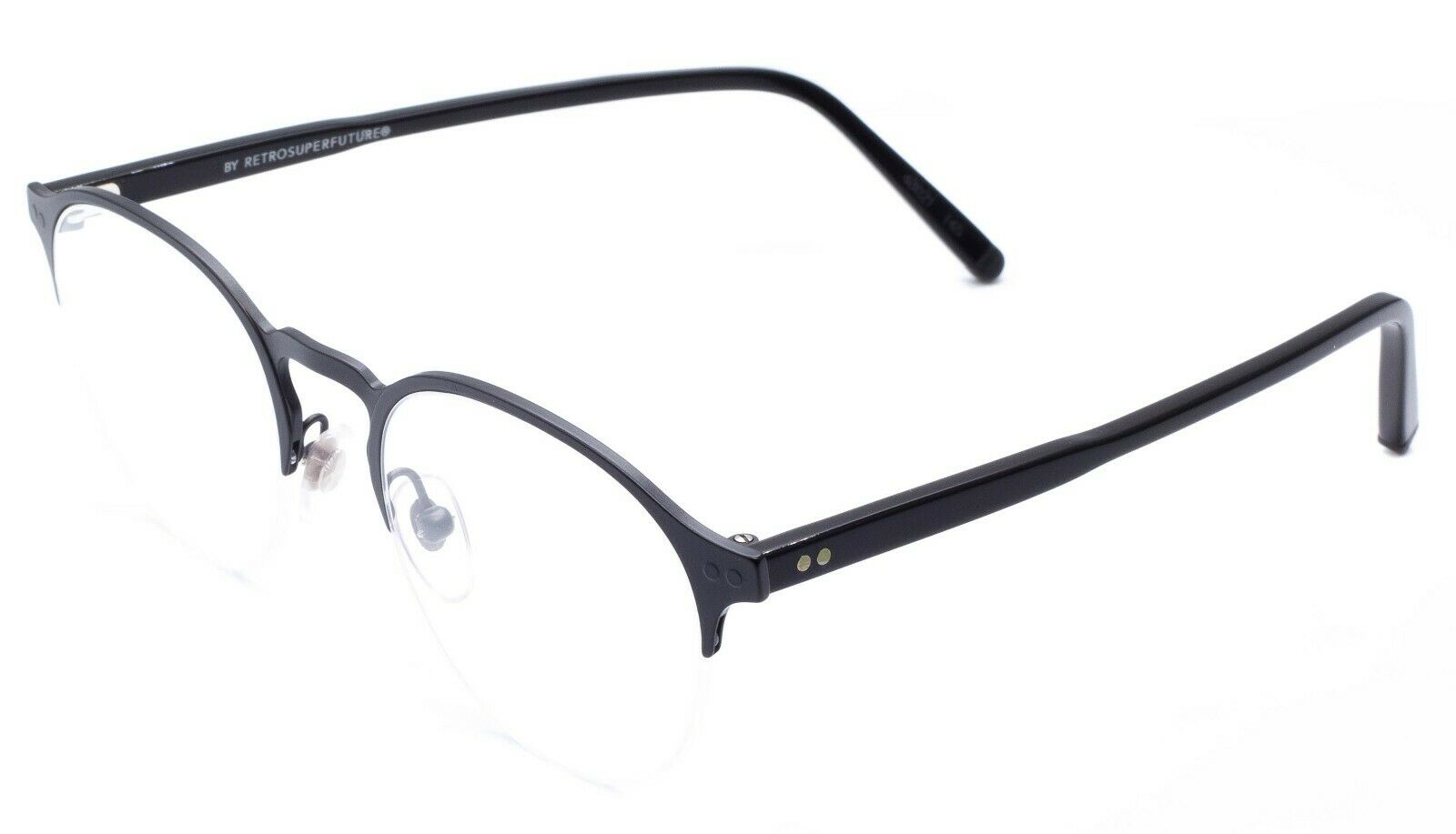 RETROSUPERFUTURE GUL/R/AS7/D/0 Numero 38 Nero 48mm Glasses RX Optical Eyeglasses