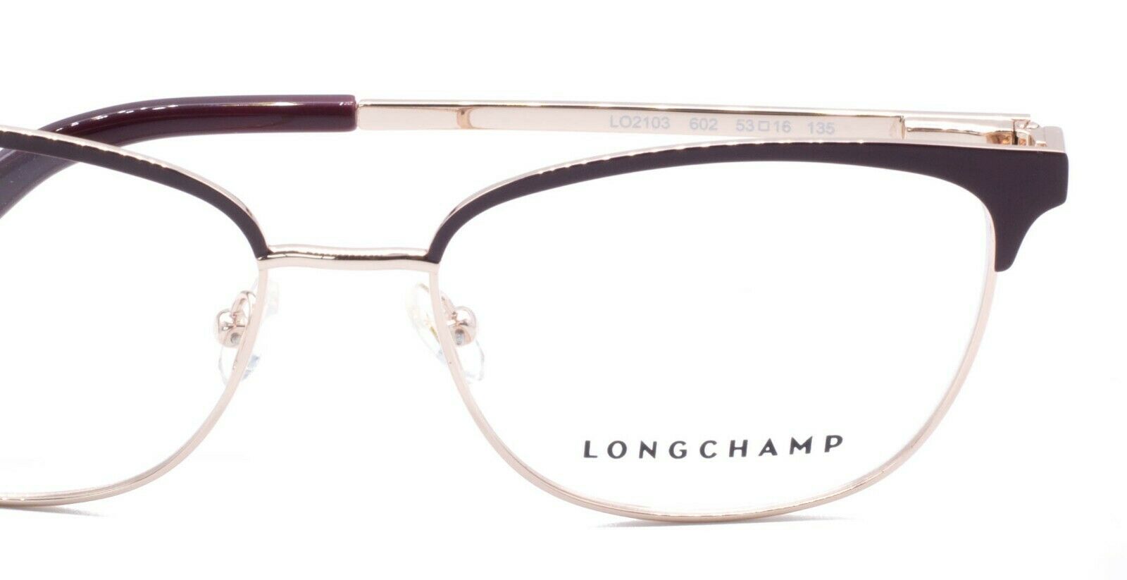 LONGCHAMP LO2103 602 53mm Eyewear FRAMES Glasses RX Optical Eyeglasses - New