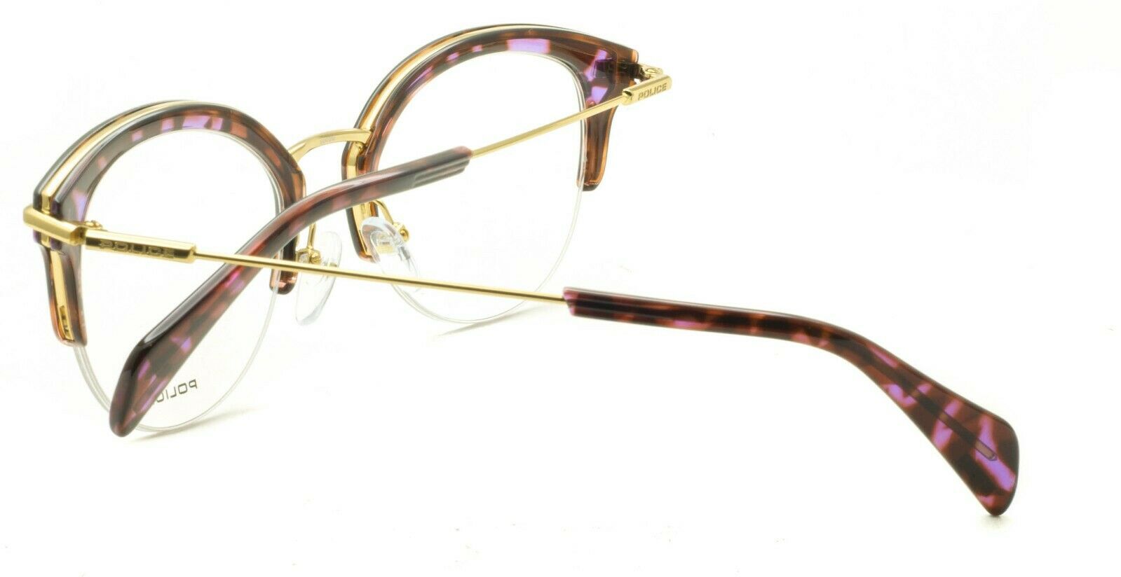 POLICE VPL 418 09JC GOLDENEYE 4 50mm Eyewear FRAMES RX Optical Eyeglasses - New