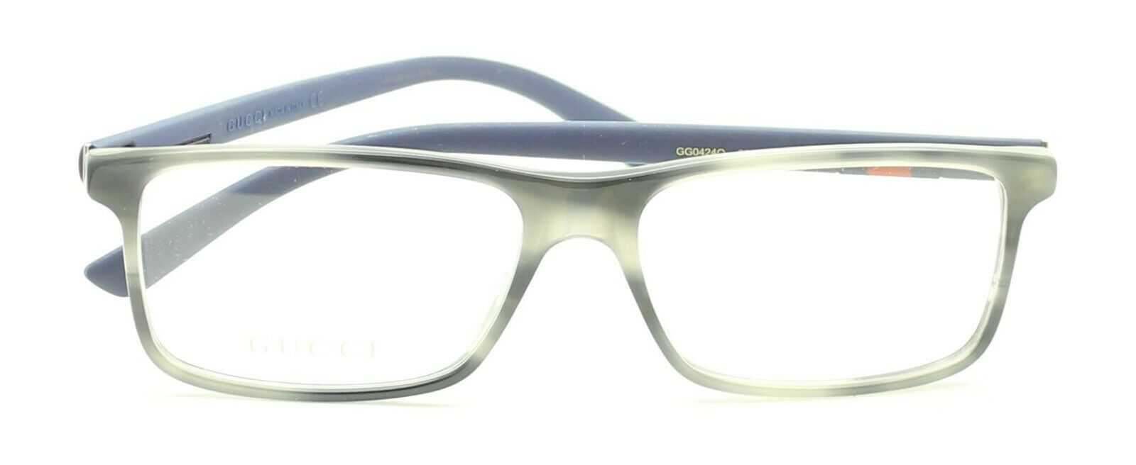 GUCCI GG 0424O 003 56mm Eyewear FRAMES Glasses RX Optical Eyeglasses New - Italy