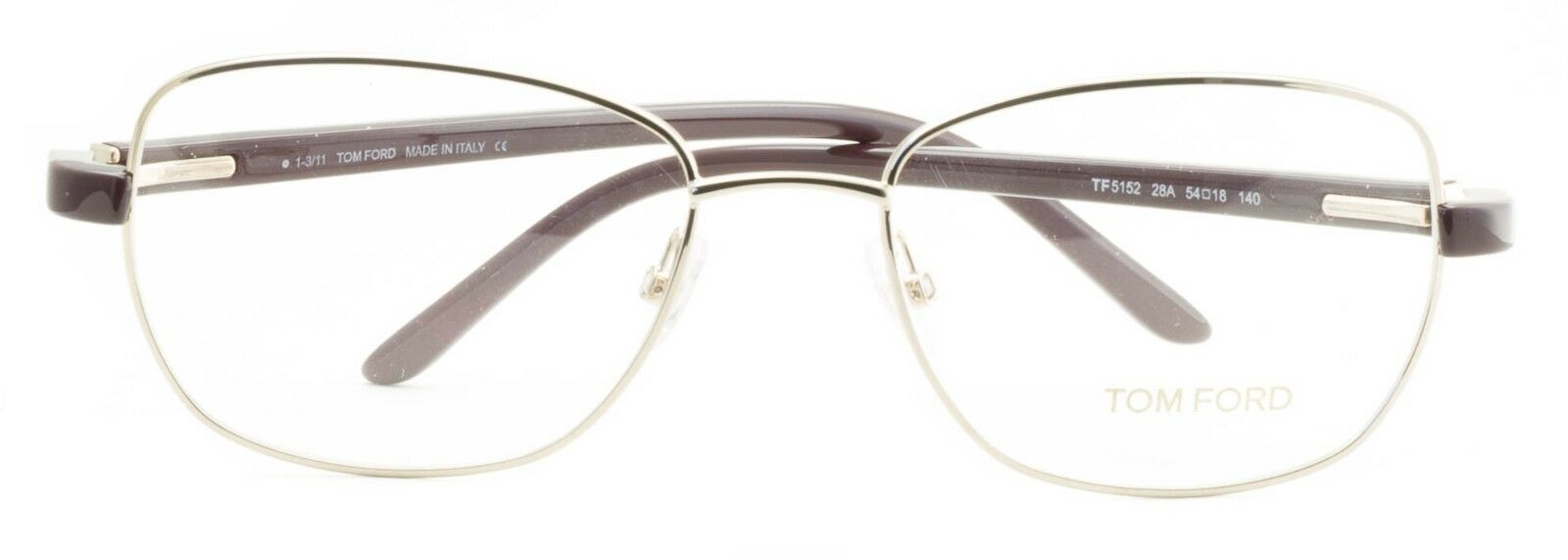 TOM FORD TF 5152 28A 54mm Eyewear FRAMES RX Optical Eyeglasses Glasses New Italy