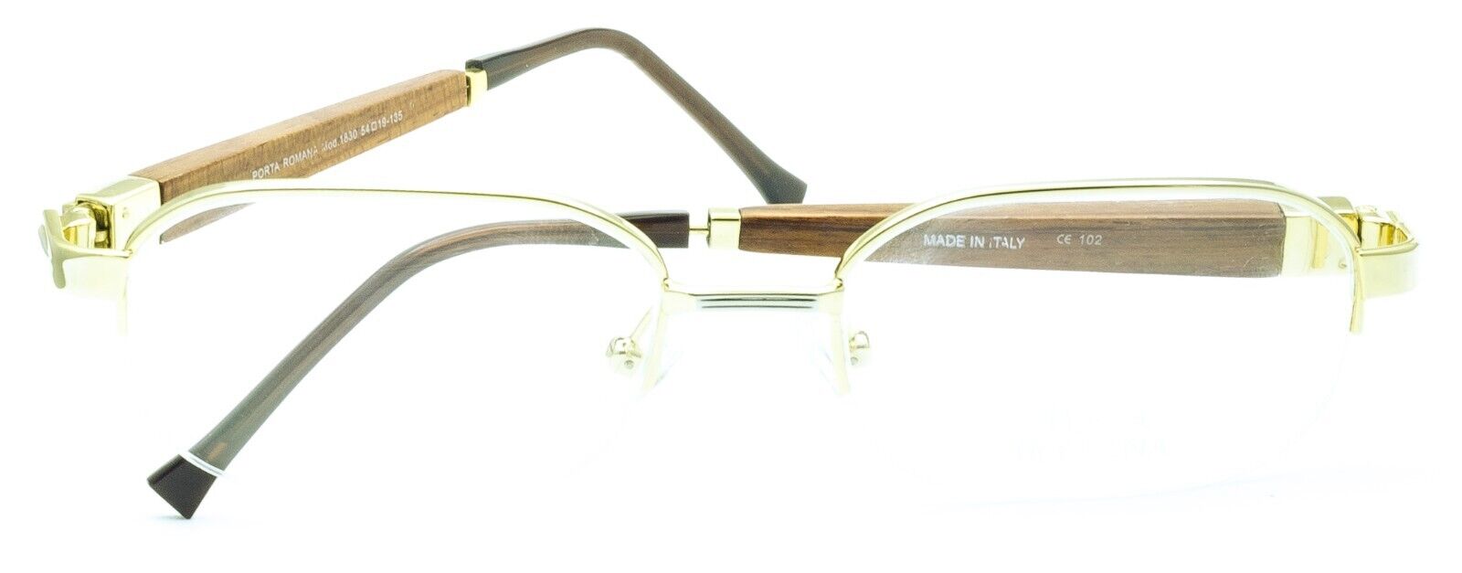 PORTA ROMANA 1830 102 54mm Eyewear FRAMES RX Optical Glasses - New NOS Italy