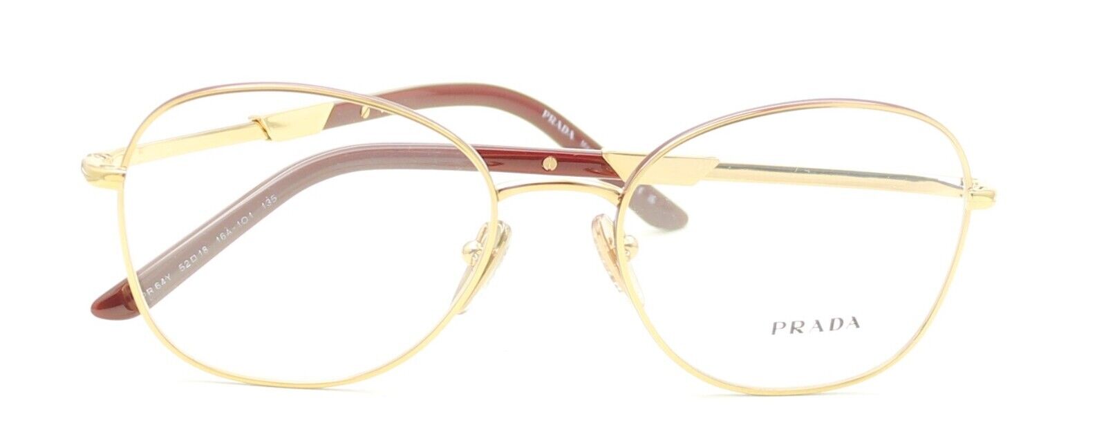 PRADA VPR 64Y 16A-1O1 52mm Eyewear FRAMES RX Optical Eyeglasses Glasses - Italy