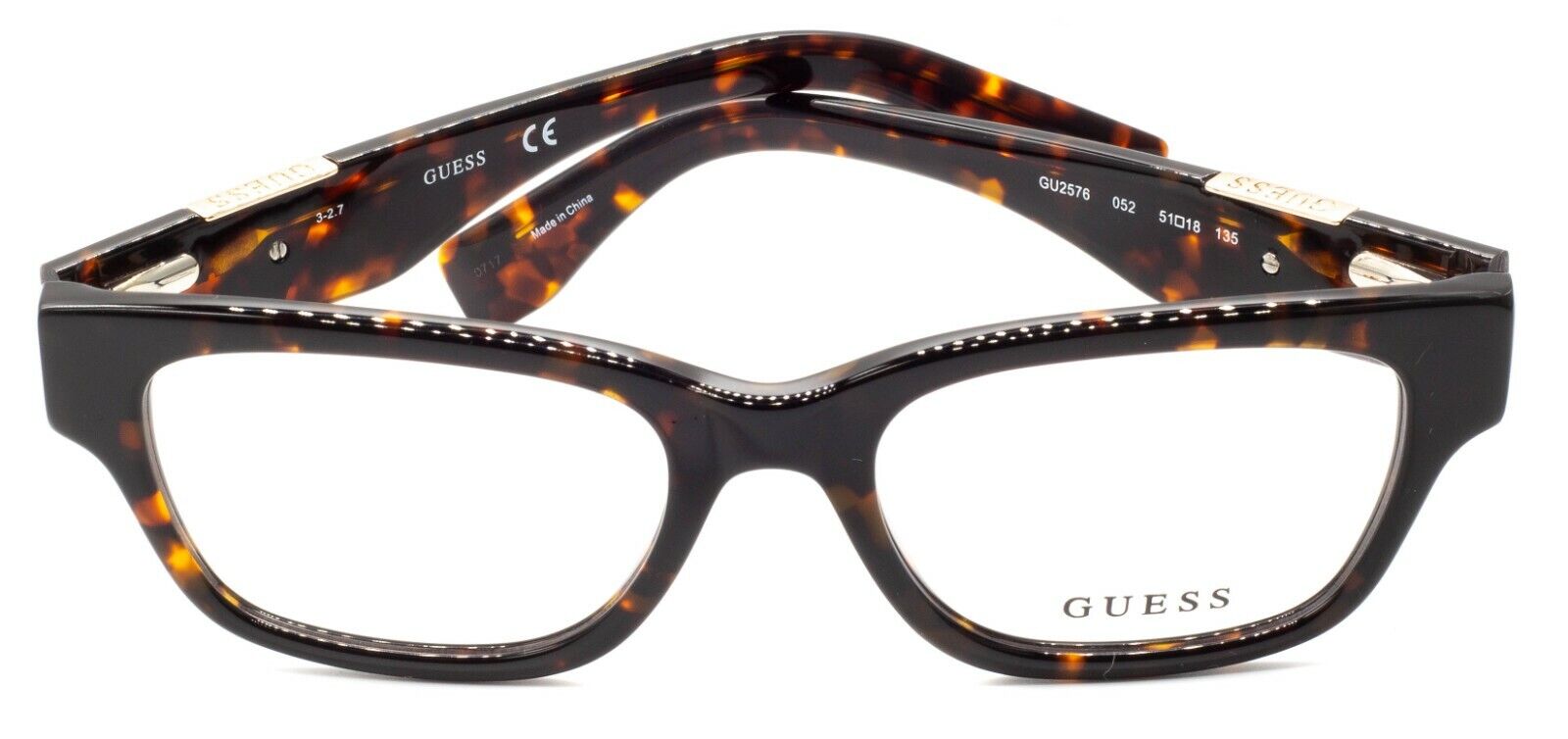 GUESS GU2576 052 51mm Glasses Eyewear FRAMES Eyeglasses RX Optical BNIB - New