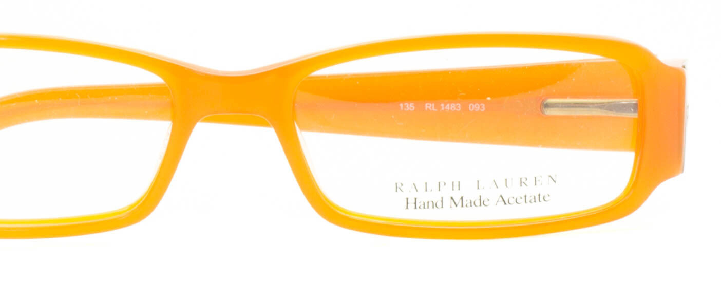 RALPH LAUREN RL 1468 093 Orange Eyewear FRAMES RX Optical Eyeglasses Glasses-New
