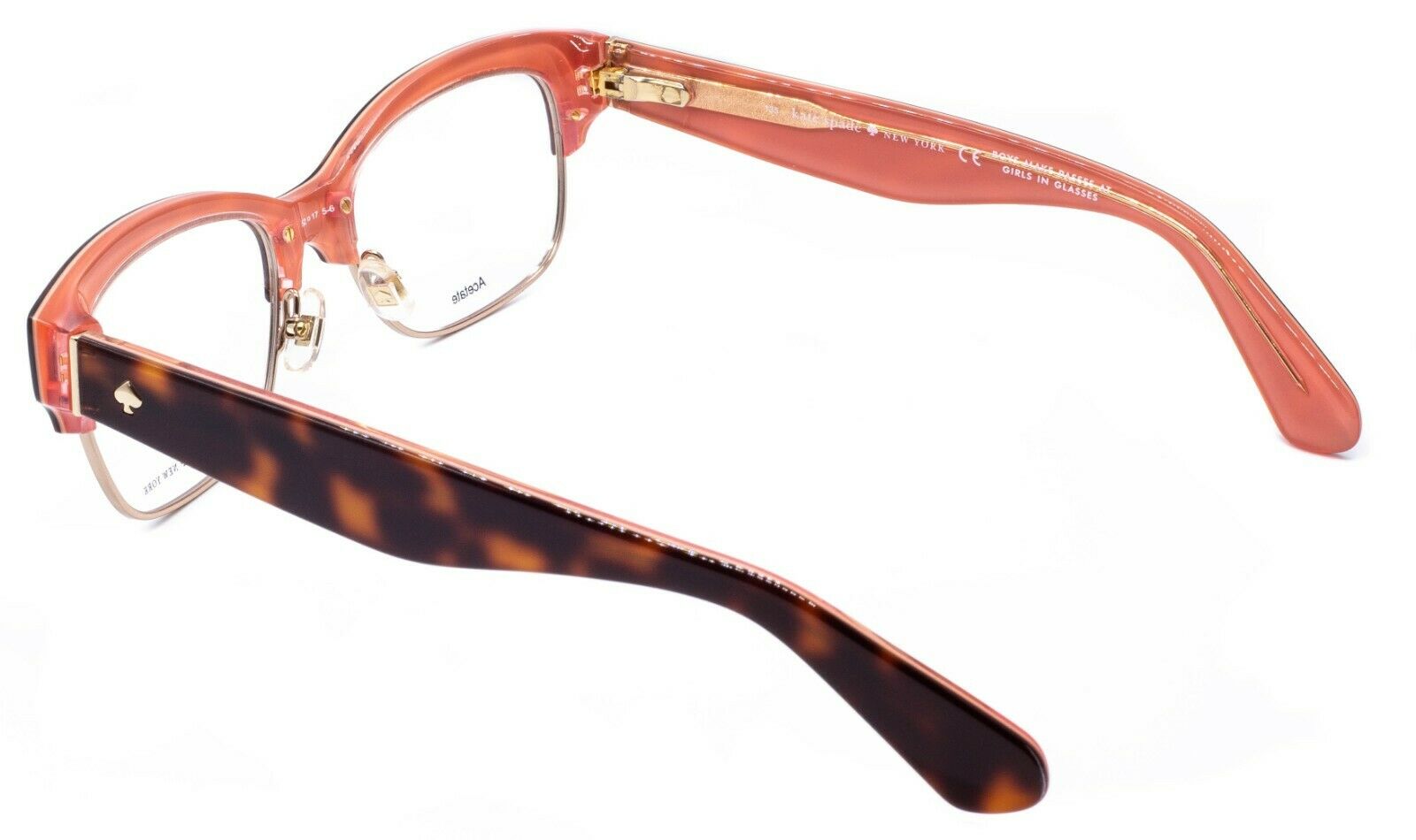 KATE SPADE NEW YORK SHANTAL QTQ 52mm Eyewear Glasses RX Optical Eyeglasses - New