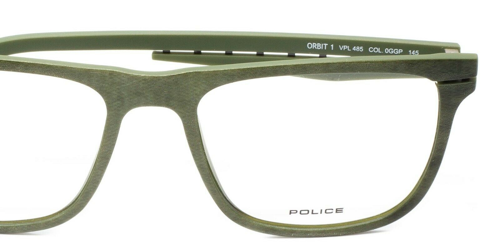 POLICE ORBIT 1 VPL 485 COL. 0GGP 53mm Eyewear FRAMES RX Optical Eyeglasses - New