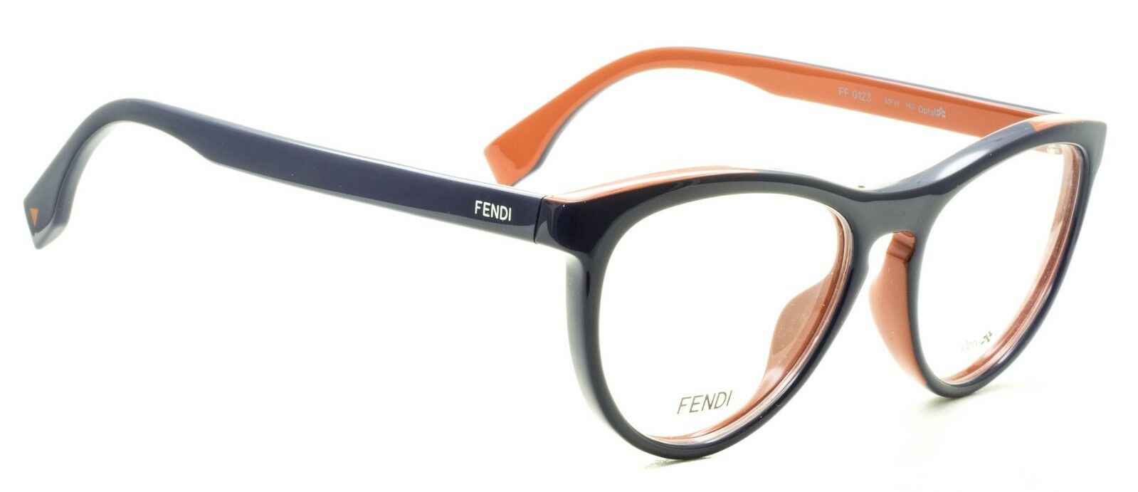 FENDI FF 0123 MFW 51mm Eyewear RX Optical FRAMES NEW Glasses Eyeglasses - Italy