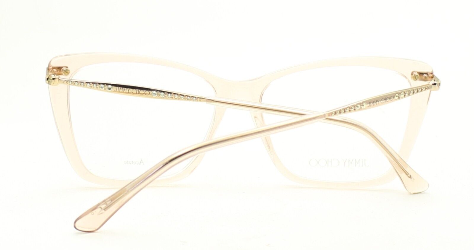 JIMMY CHOO JC297 FWM 54mm Eyewear Glasses RX Optical Glasses FRAMES Italy - New