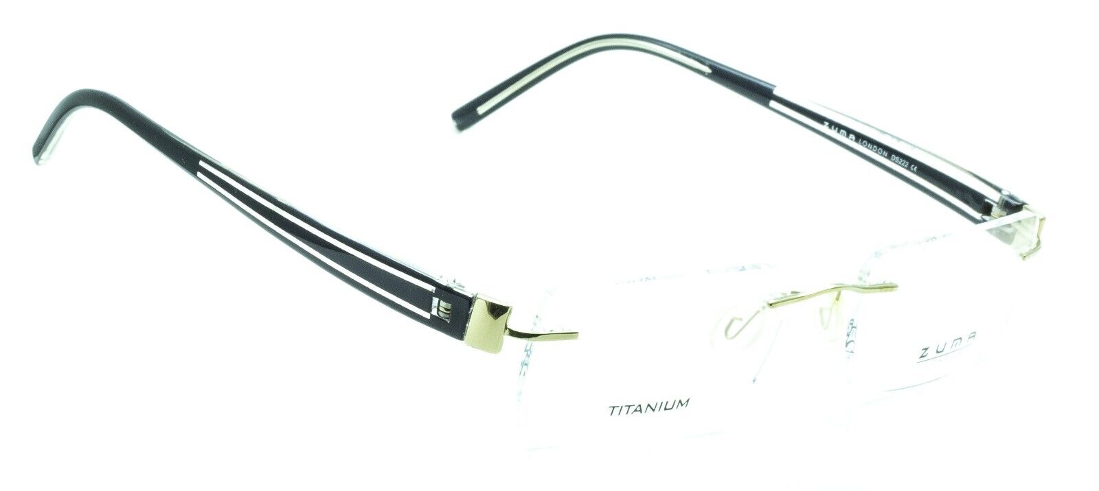 ZUMA LONDON DS222 53mm Titanium Eyewear FRAMES RX Optical Eyeglasses - New UK