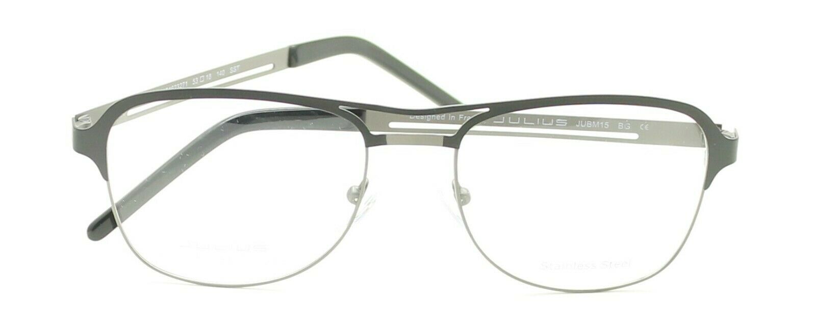 JULIUS JUBM15 BG 53mm Eyewear FRAMES Glasses RX Optical Eyeglasses New - TRUSTED