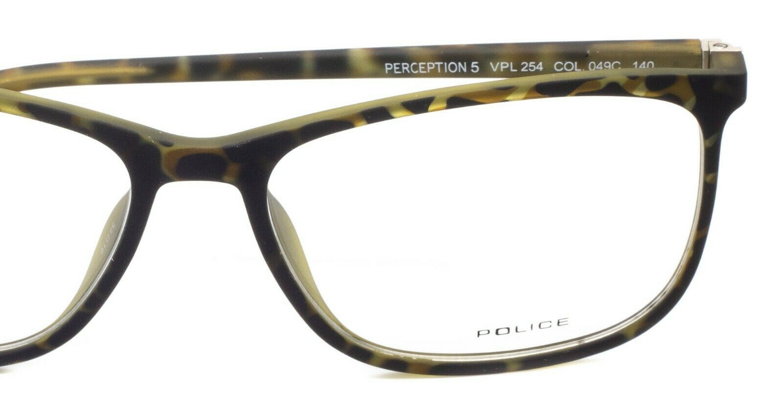 POLICE PERCEPTION 5 VPL 254 COL. 049C 55mm Eyewear FRAMES RX Optical Eyeglasses