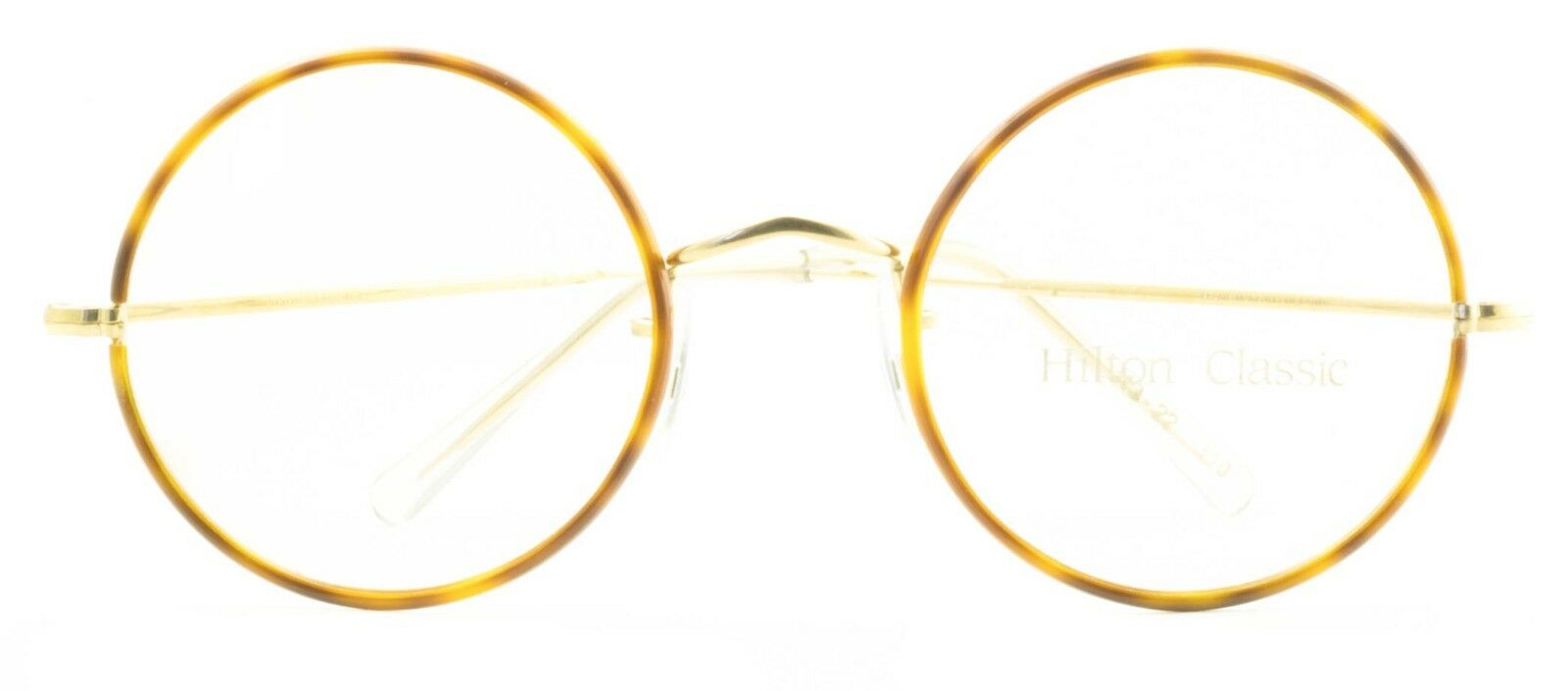 Hilton Classic 2 (SAVILE ROW) Round Blond 1088 49x22mm FRAMES RX Optical Glasses