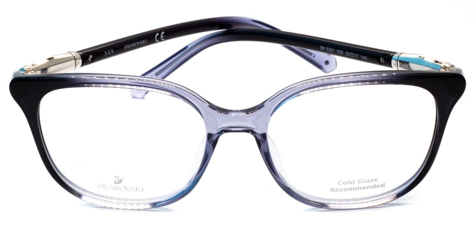 SWAROVSKI SK 5321 005 52mm Eyewear FRAMES RX Optical Glasses Eyeglasses - New