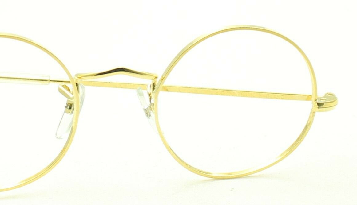 B.O.I.C. (SAVILE ROW) Gold 41x20mm True Round Eyewear FRAMES RX Optical Glasses