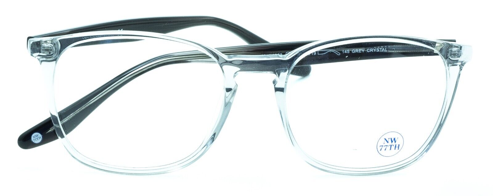 NW 77TH EYEWEAR USA 1053 Grey Crystal RX Optical FRAMES Glasses Eyeglasses - New