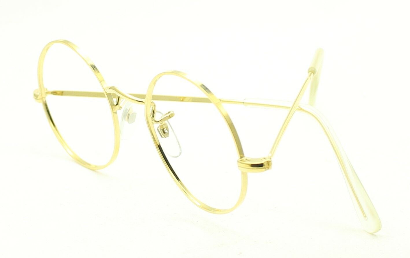 B.O.I.C. (SAVILE ROW) Gold 43x20mm True Round Eyewear FRAMES RX Optical Glasses