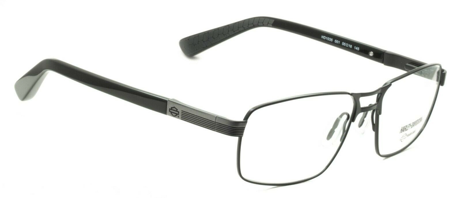 HARLEY-DAVIDSON HD1035 001 55mm Eyewear FRAMES RX Optical Eyeglasses Glasses New