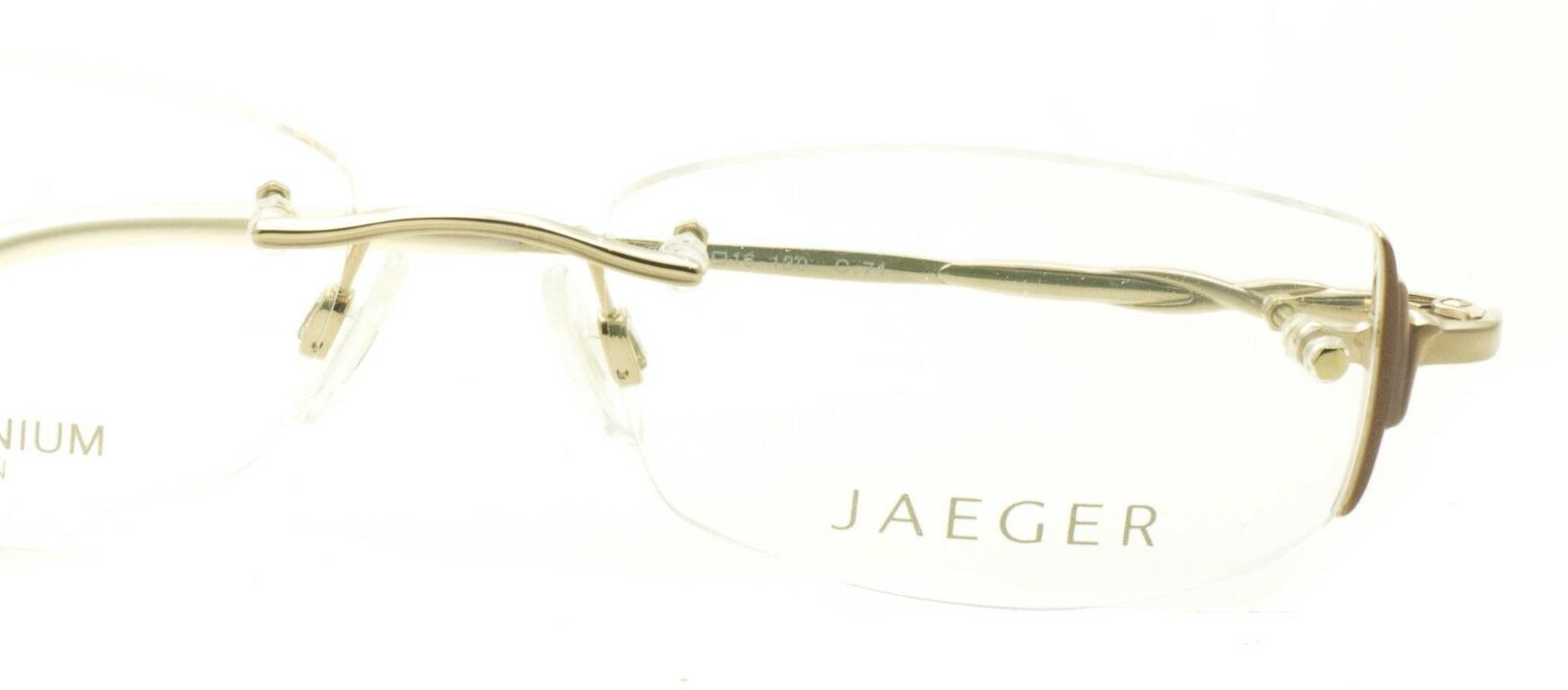 JAEGER Mod. 246 C.71 Titanium Eyewear FRAMES RX Optical Glasses Eyeglasses Japan
