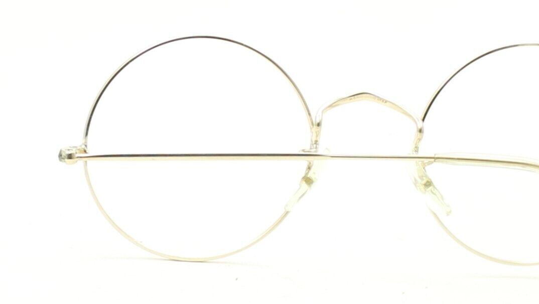 B.O.I.C. (SAVILE ROW) Gold 47x22mm True Round Eyewear FRAMES RX Optical -Glasses