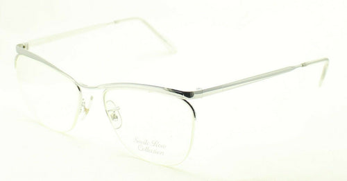 ALGHA (SAVILE ROW) Dominor Supra Rhodium 52x20mm FRAMES RX Optical Glasses - NOS