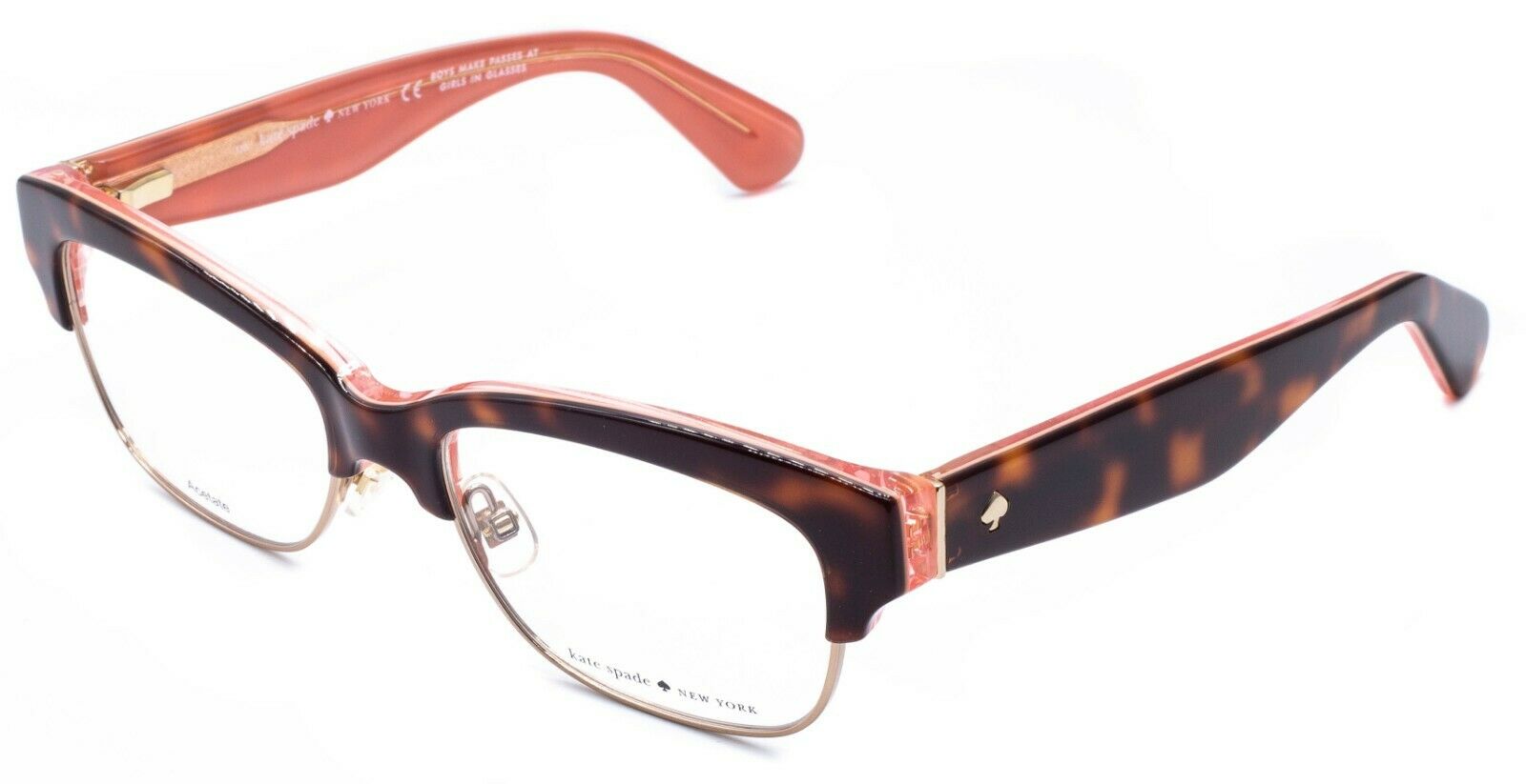 KATE SPADE NEW YORK SHANTAL QTQ 52mm Eyewear Glasses RX Optical Eyeglasses - New